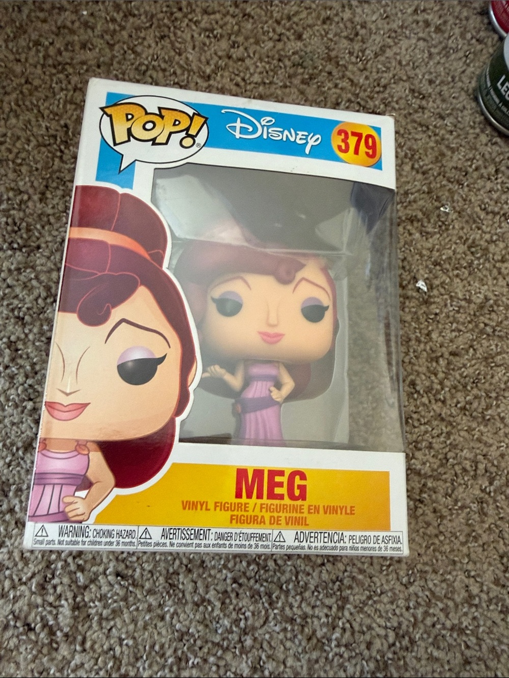 Funko Disney Meg Vinyl Figure - Purple, Pink Accents